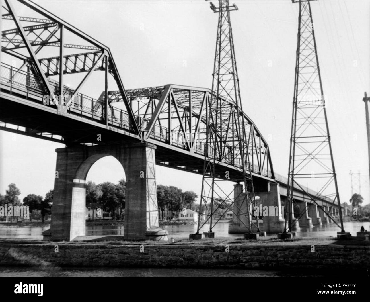 80 Funzione. Sant'Anna ponte passeggeri BAnQ P48S1P16547 Foto Stock