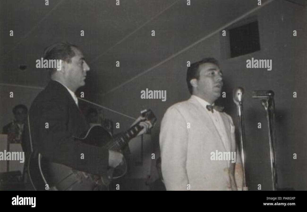 103 Gino Latilla e Pino Rucher Foto Stock