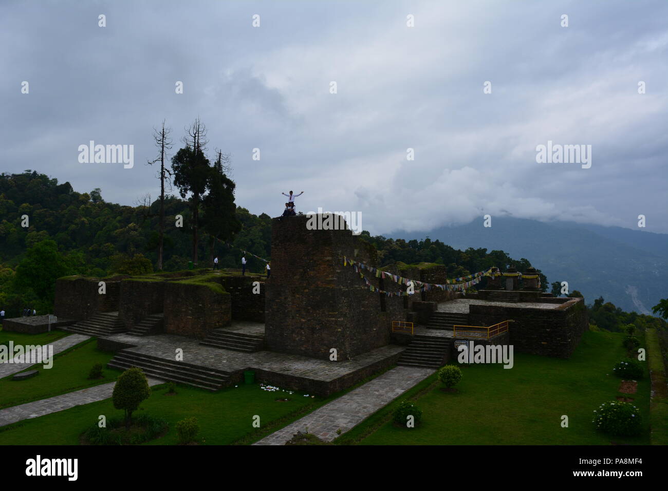 Ortografia, West Sikkim, India. Foto di viaggio. Foto Stock