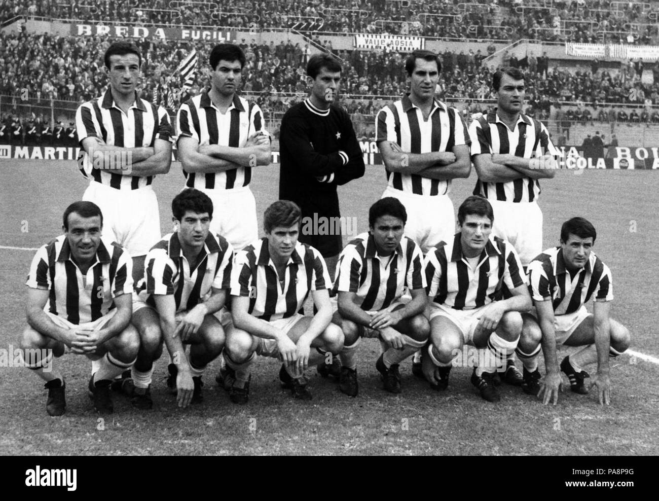142 Juventus FC 1966-67 Foto Stock