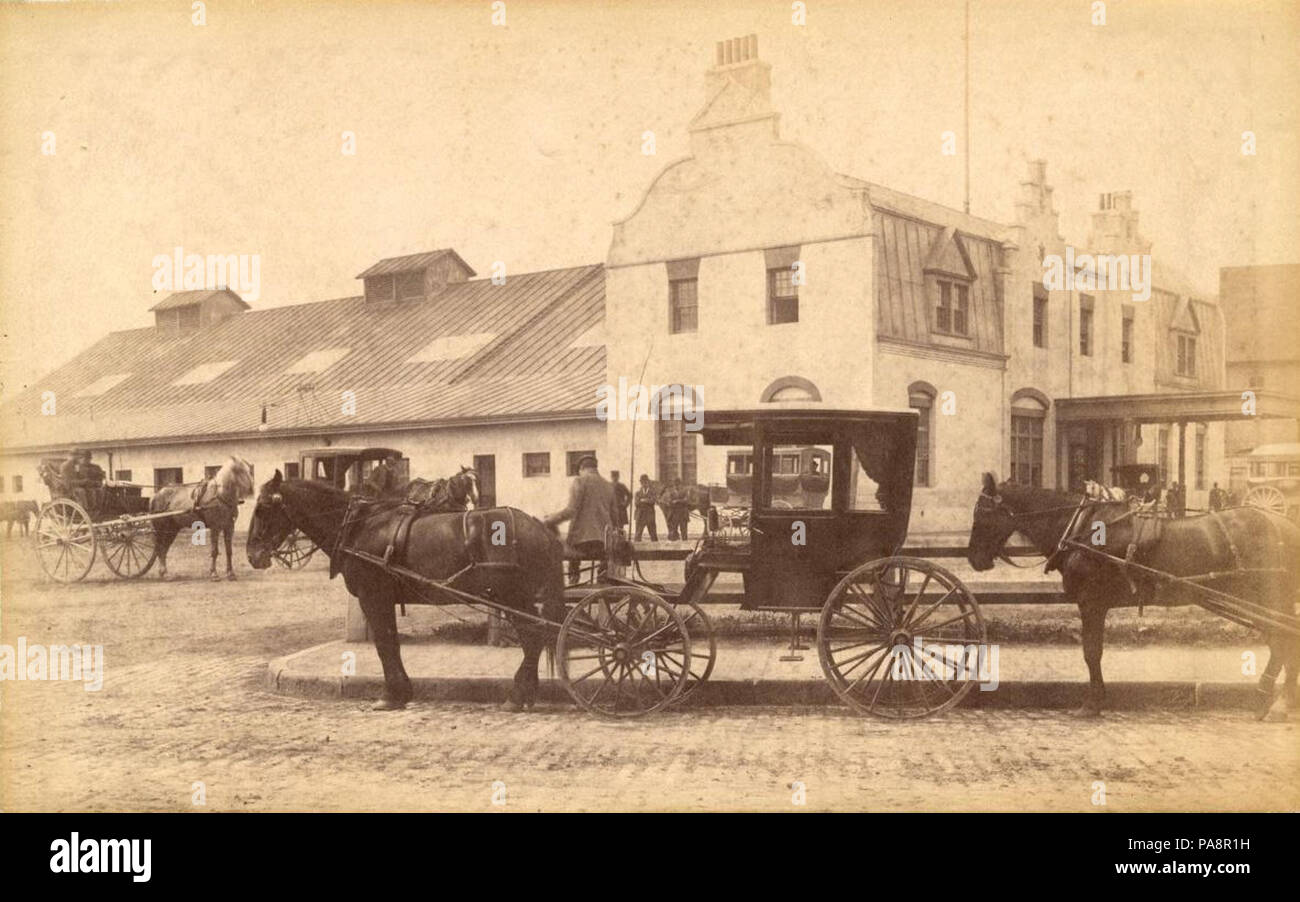 99 Gare du Canadien Pacifique - Quebec 1894 Foto Stock