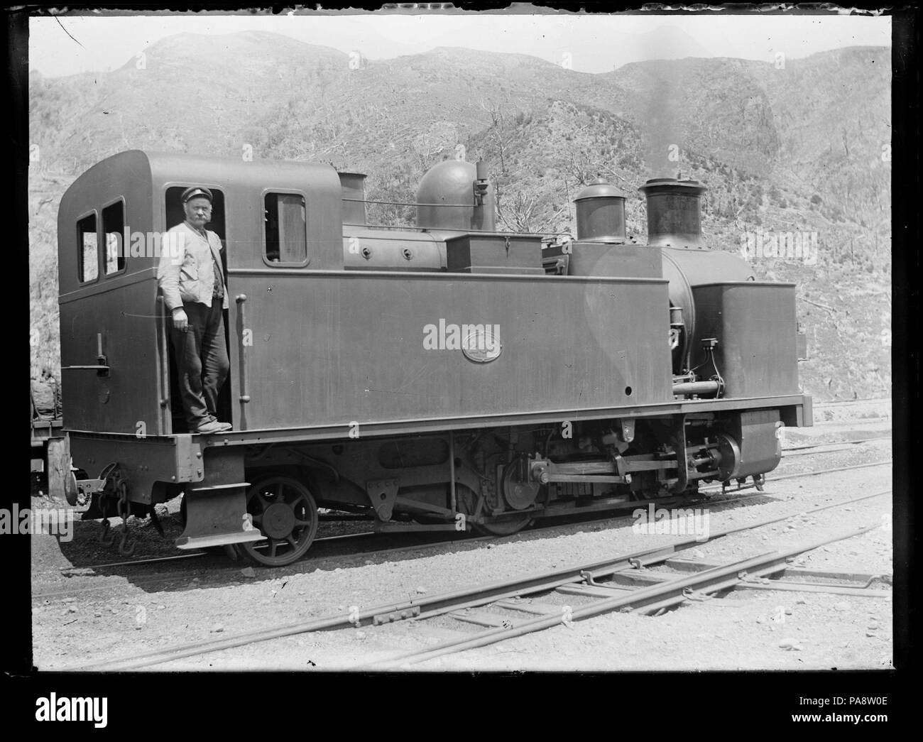 109 H classe locomotiva a vapore, NZR 203, 0-4-2T tipo, progettato per l'uso sull'Rimutaka pendenza. ATLIB 277006 Foto Stock