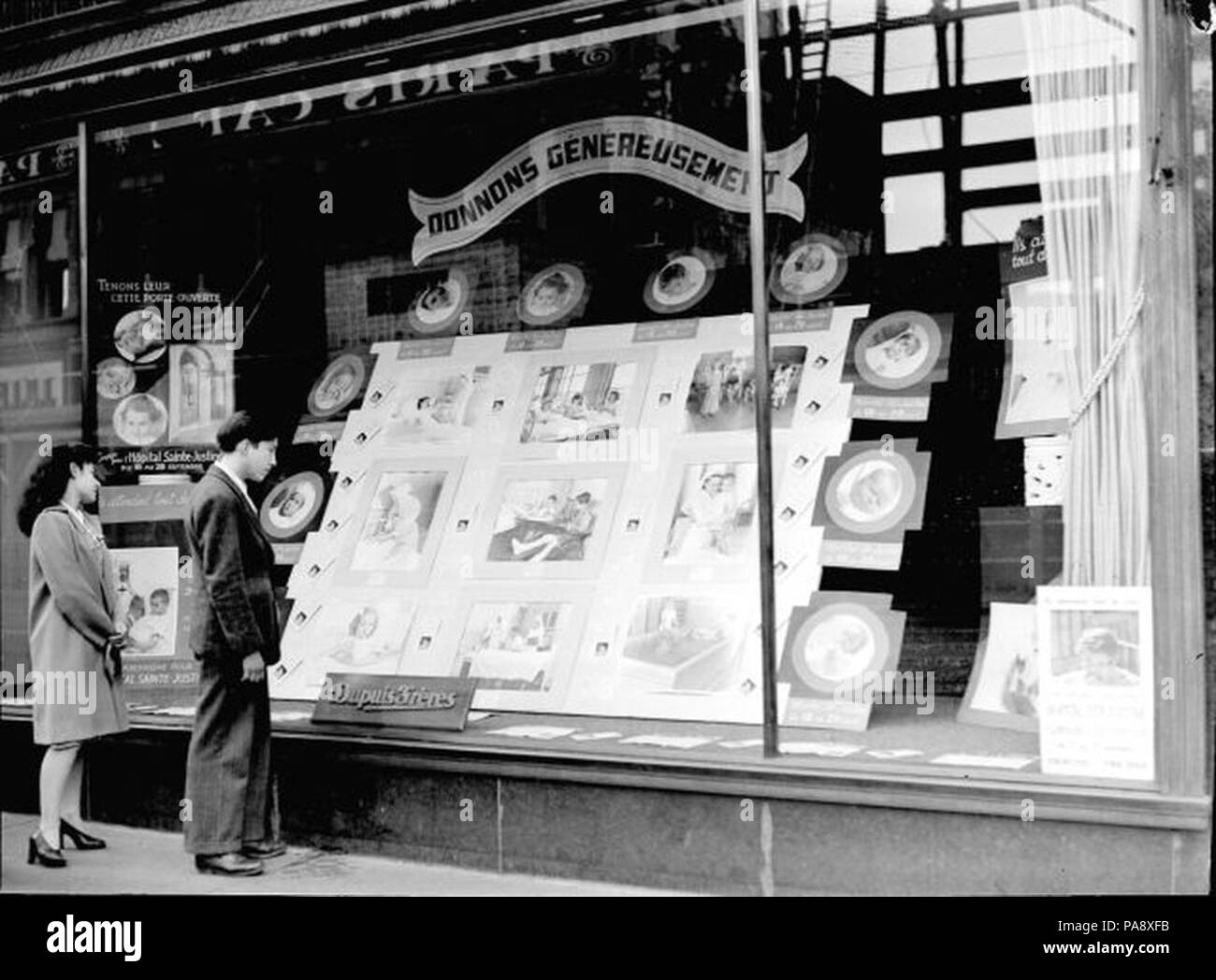 115 ospedale. Dupuis Frères Display P48S1P10675 Foto Stock