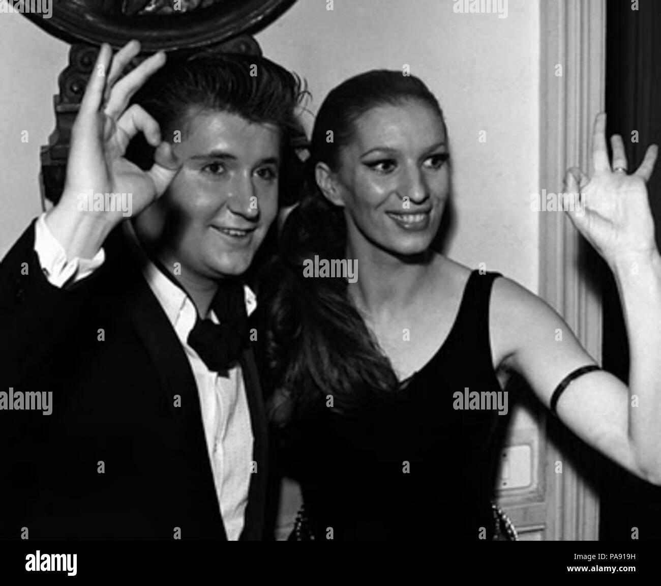 128 Iva Zanicchi, Bobby Solo 1969 Foto Stock