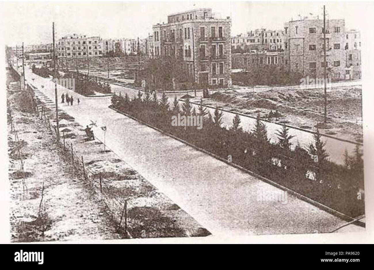 147 King Faisal Street Aleppo 1950 Foto Stock