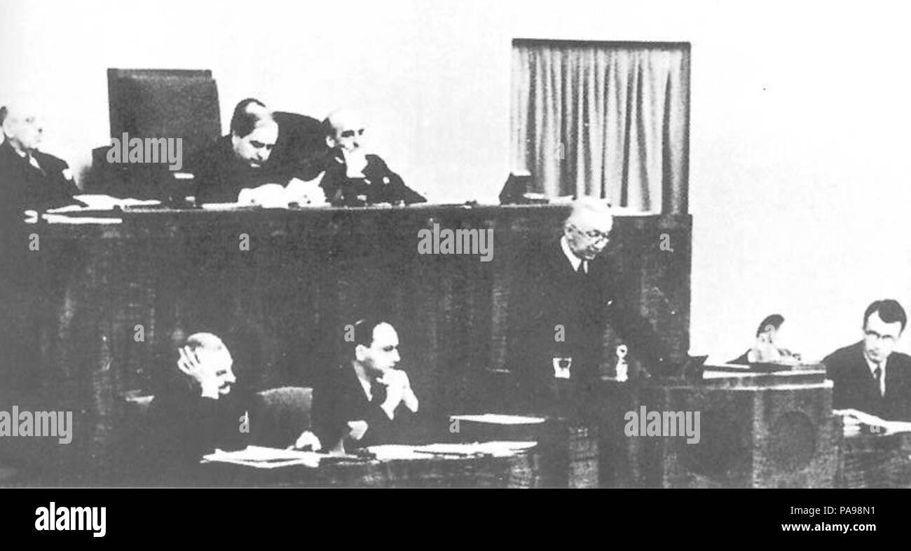 156 lega delle nazioni rudolf holsti 1939 Foto Stock