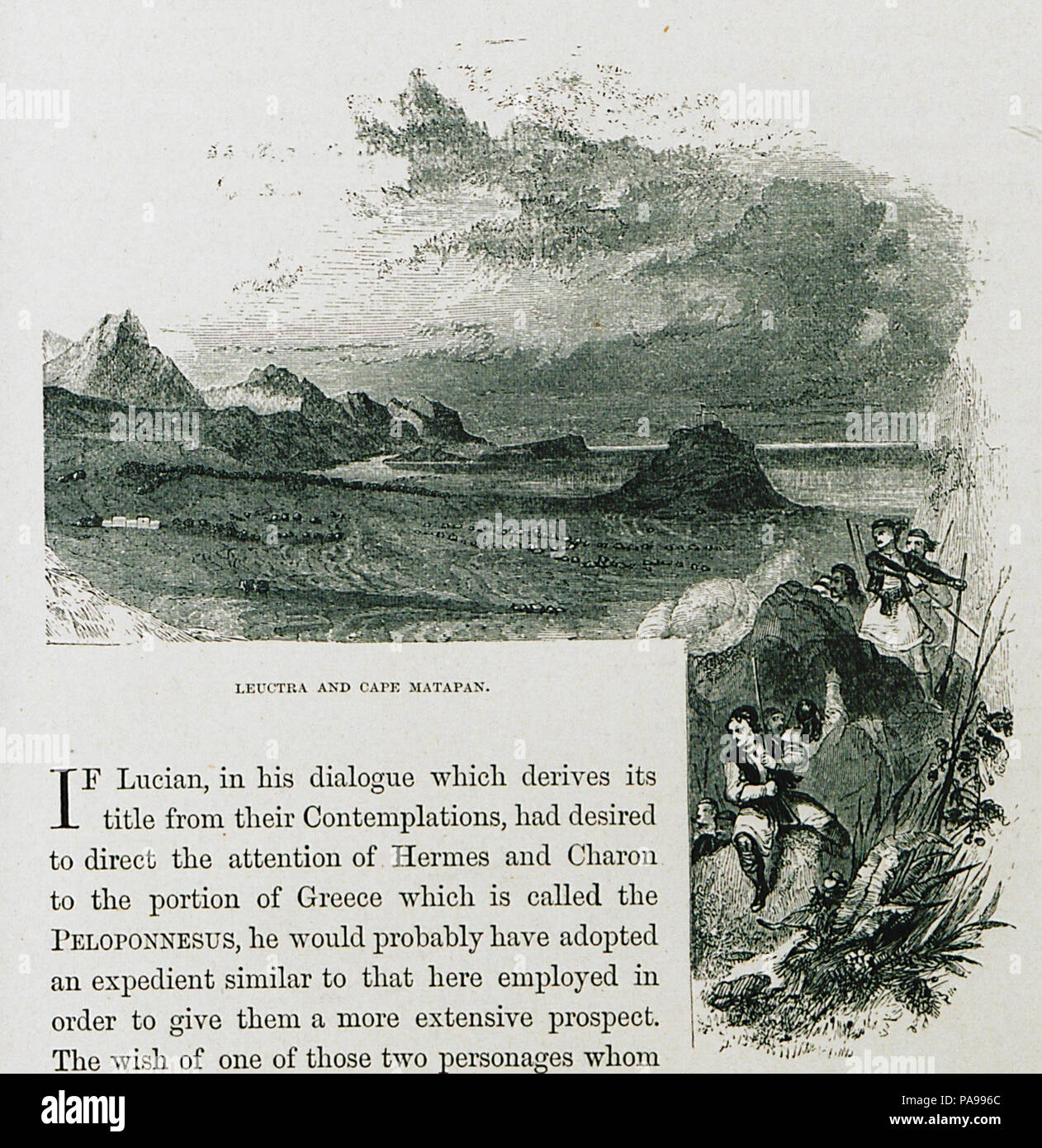 157 Leuctra e di Capo Matapan - Wordsworth Christopher - 1882 Foto Stock