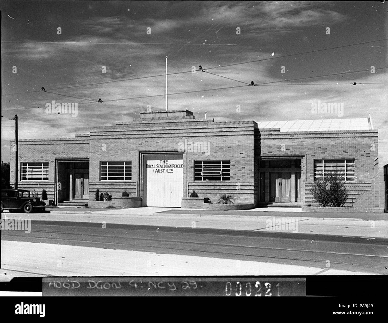 236 SLNSW 11116 Royal Sovereign matita co esterno Pacific Highway Greenwich Foto Stock