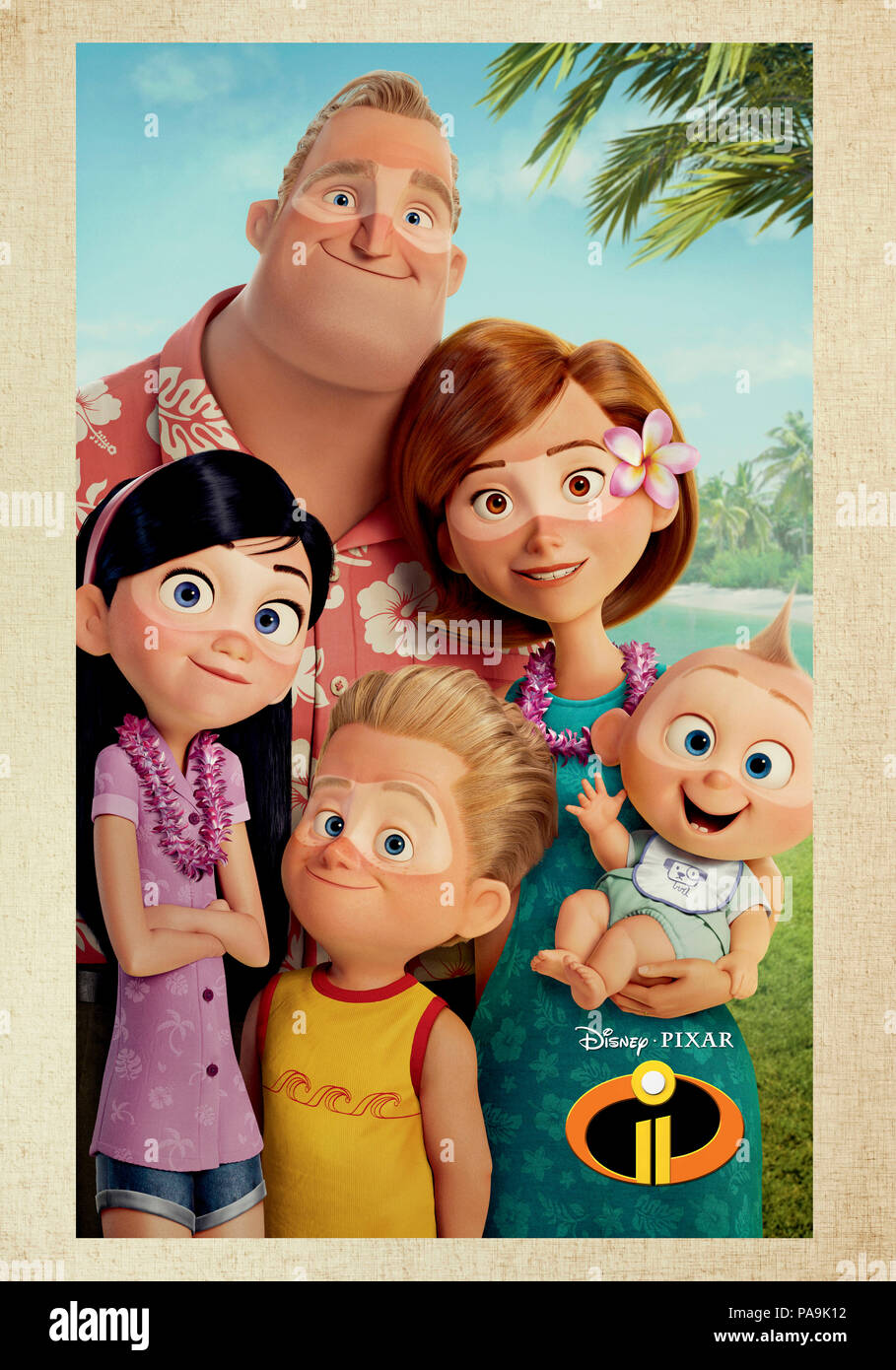 Data di rilascio: giugno 15, 2018 Titolo: incredibili 2 STUDIO: Pixar direttore: Brad Bird trama: Bob Parr (Sig. Incredibile) è lasciato alla cura di Jack-Jack mentre Helen (Elastigirl) è fuori di salvare il mondo. STARRING: Poster arte. (Credito Immagine: © Pixar/Entertainment Immagini) Foto Stock