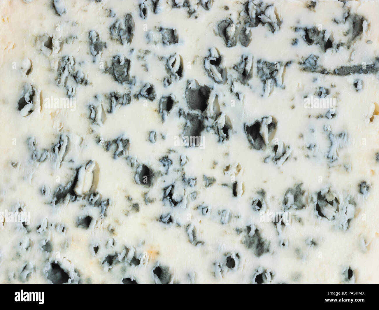 Formaggio blu texture di sfondo o. Close up. Foto Stock