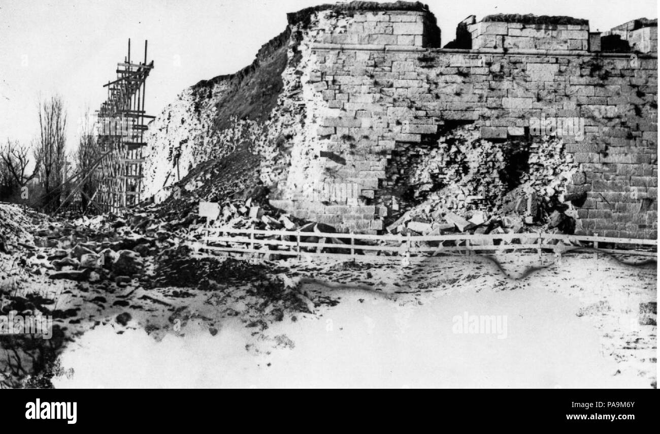 154 Le bastion Saint-Louis en 1935-1936 Foto Stock