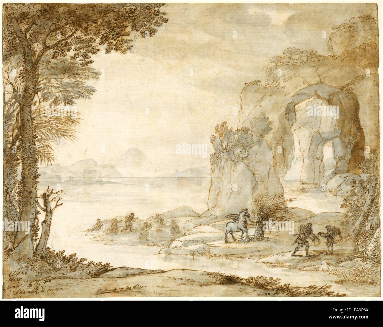 Perseo E L Origine Del Corallo Artista Claude Lorrain Claude Gellee Francese Chamagne 1604 5