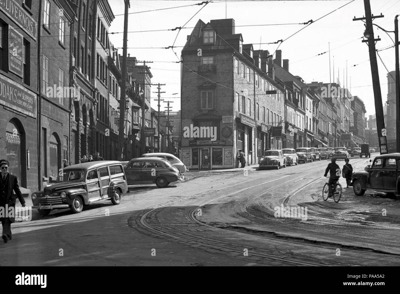 151 La cote de la Fabrique en 1947 Foto Stock