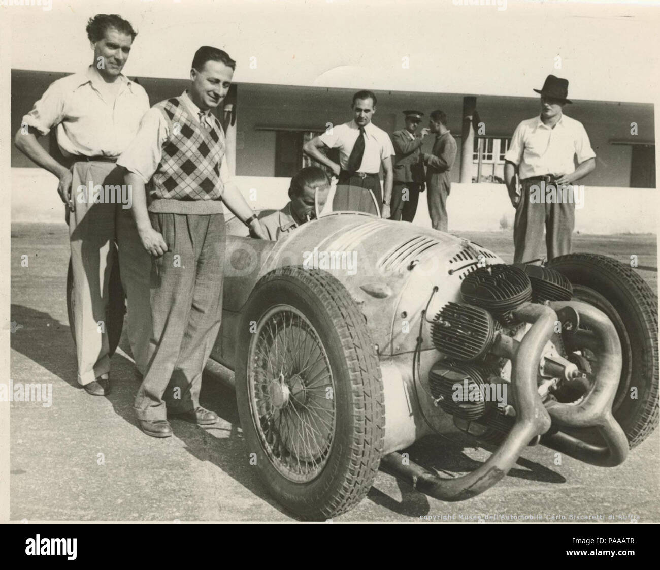 176 Monaco-trossi-laereo-senza-ali 4 Foto Stock