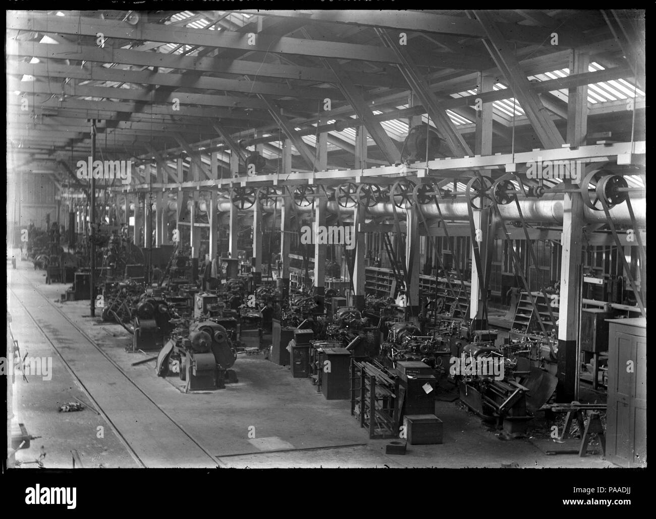 187 uno dei workshop presso la Ferrovia Hutt Workshop ATLIB 312861 Foto Stock