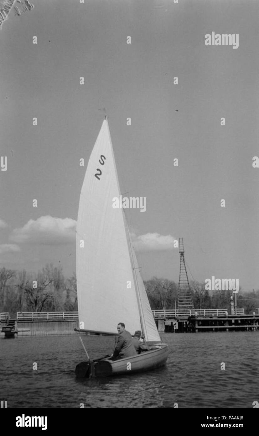 214 regata. A Royal St. Lawrence BAnQ P48S1P05725 Foto Stock