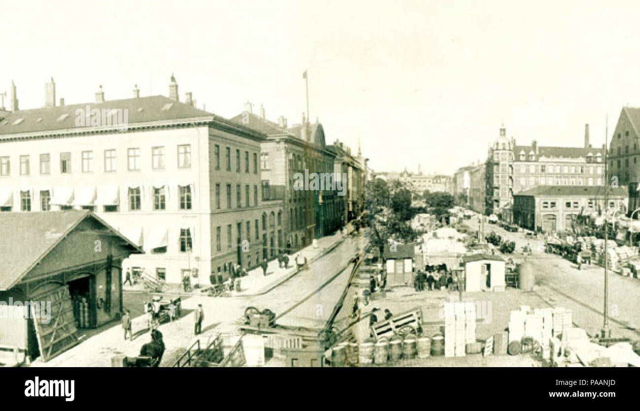 227 Sankt Annae Plads storica immagine Foto Stock