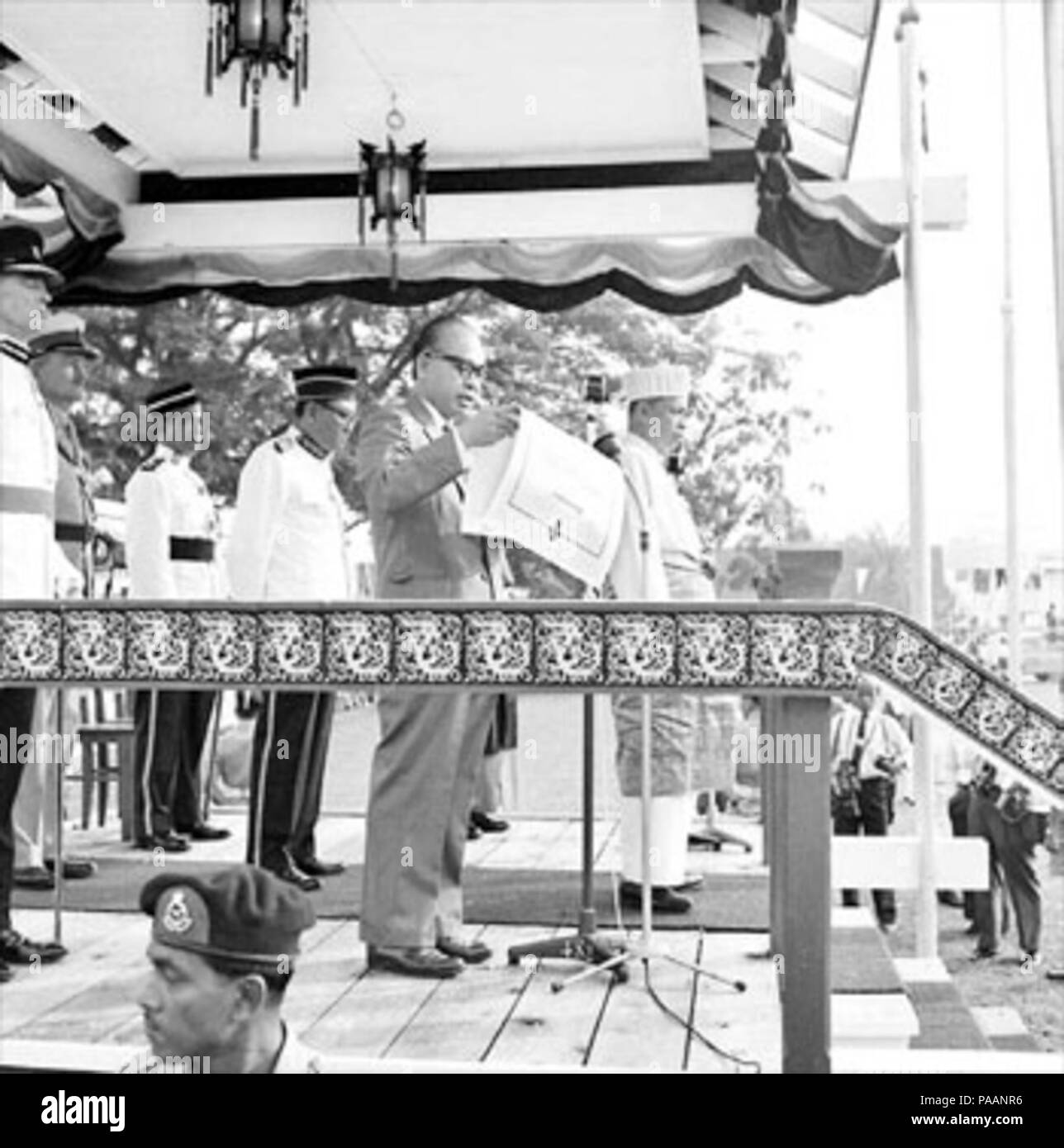 228 Sarawak durante la formazione della Malaysia (16 settembre 1963) Foto Stock