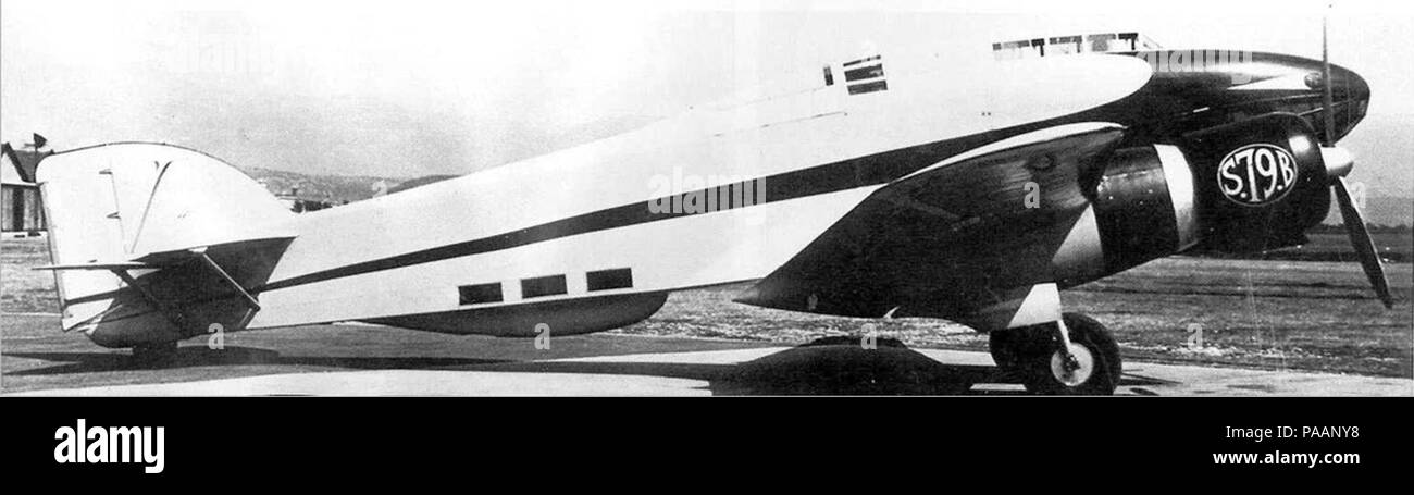 228 Savoia Marchetti SM.79 B prototipo Foto Stock