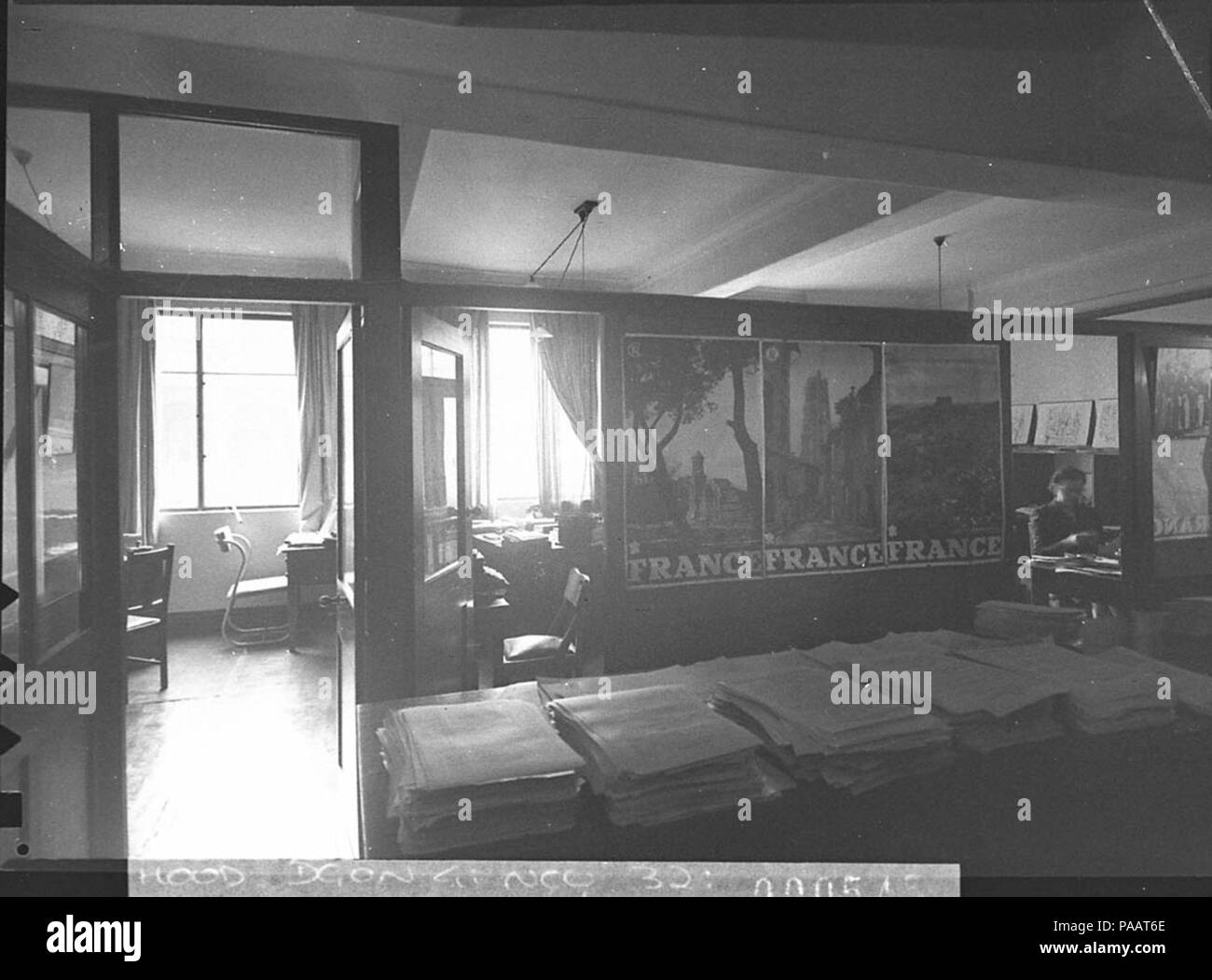 239 SLNSW 13748 il French Press Service a 72 Pitt Street Sydney Foto Stock