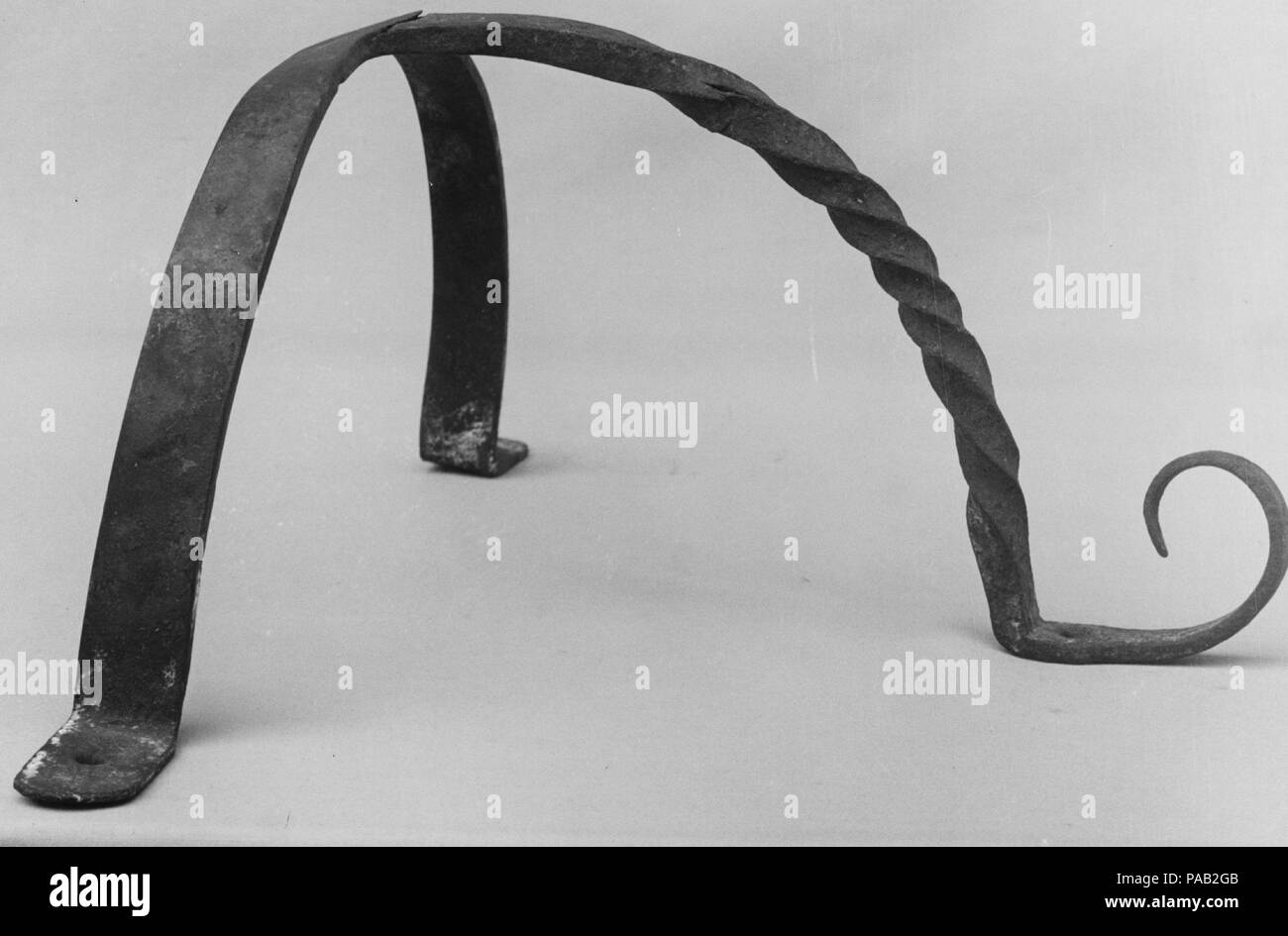 Il raschiatore del piede. Dimensioni: H. 5 1/2 in. (14 cm). Data: 1700-1800. Museo: Metropolitan Museum of Art di New York, Stati Uniti d'America. Foto Stock