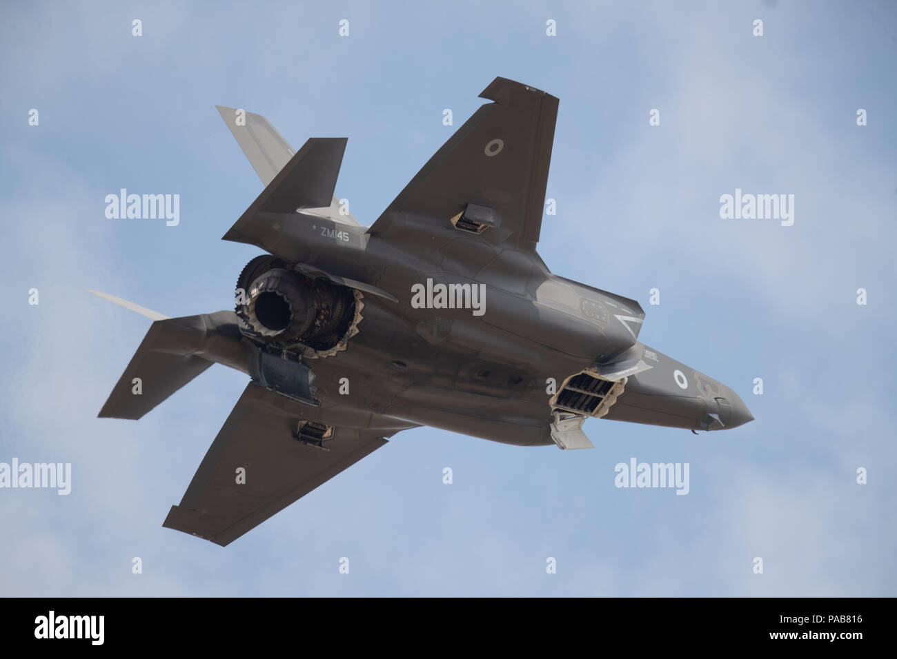 Royal Navy F35B in esecuzione al RIAT 2018 Foto Stock