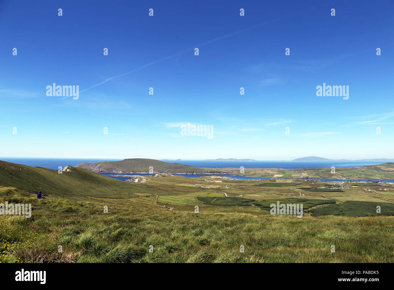 Il Ring of Kerry è un 179-chilometro-lungo (111-mile) circolare percorso turistico nella Contea di Kerry, sud-occidentali dell'Irlanda. In senso orario da Killarney si follo Foto Stock