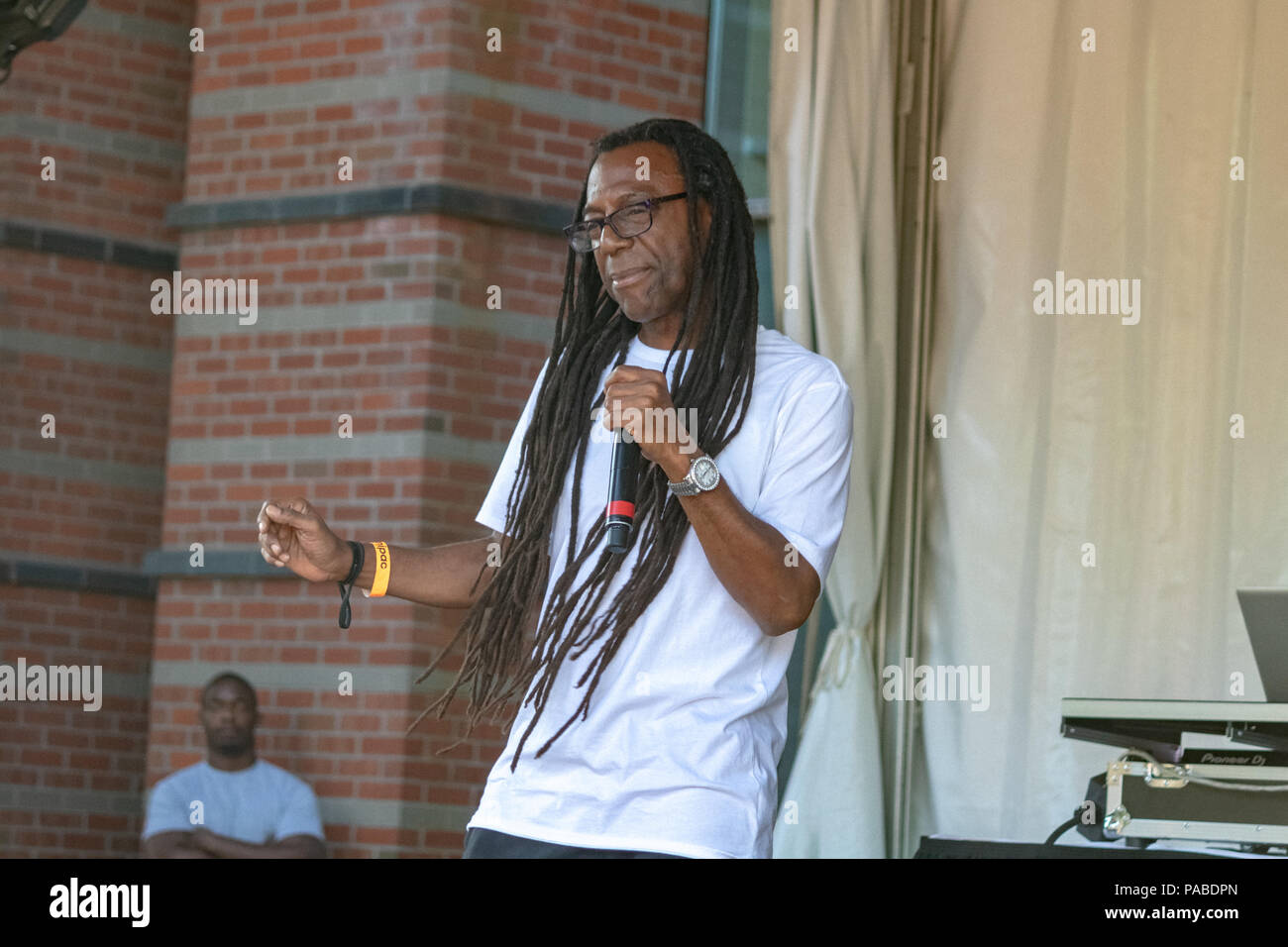 BUSY BEE HOSTING EPMD CONCERTO PRESSO NJ PAC Luglio 19,2018 Foto Stock