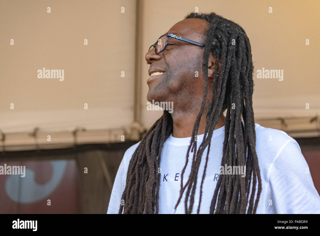 BUSY BEE HOSTING EPMD CONCERTO PRESSO NJ PAC Luglio 19,2018 Foto Stock