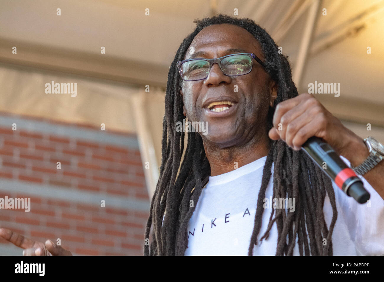 BUSY BEE HOSTING EPMD CONCERTO PRESSO NJ PAC Luglio 19,2018 Foto Stock