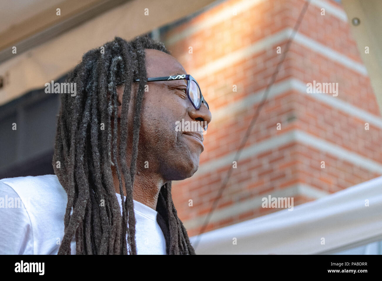 BUSY BEE HOSTING EPMD CONCERTO PRESSO NJ PAC Luglio 19,2018 Foto Stock