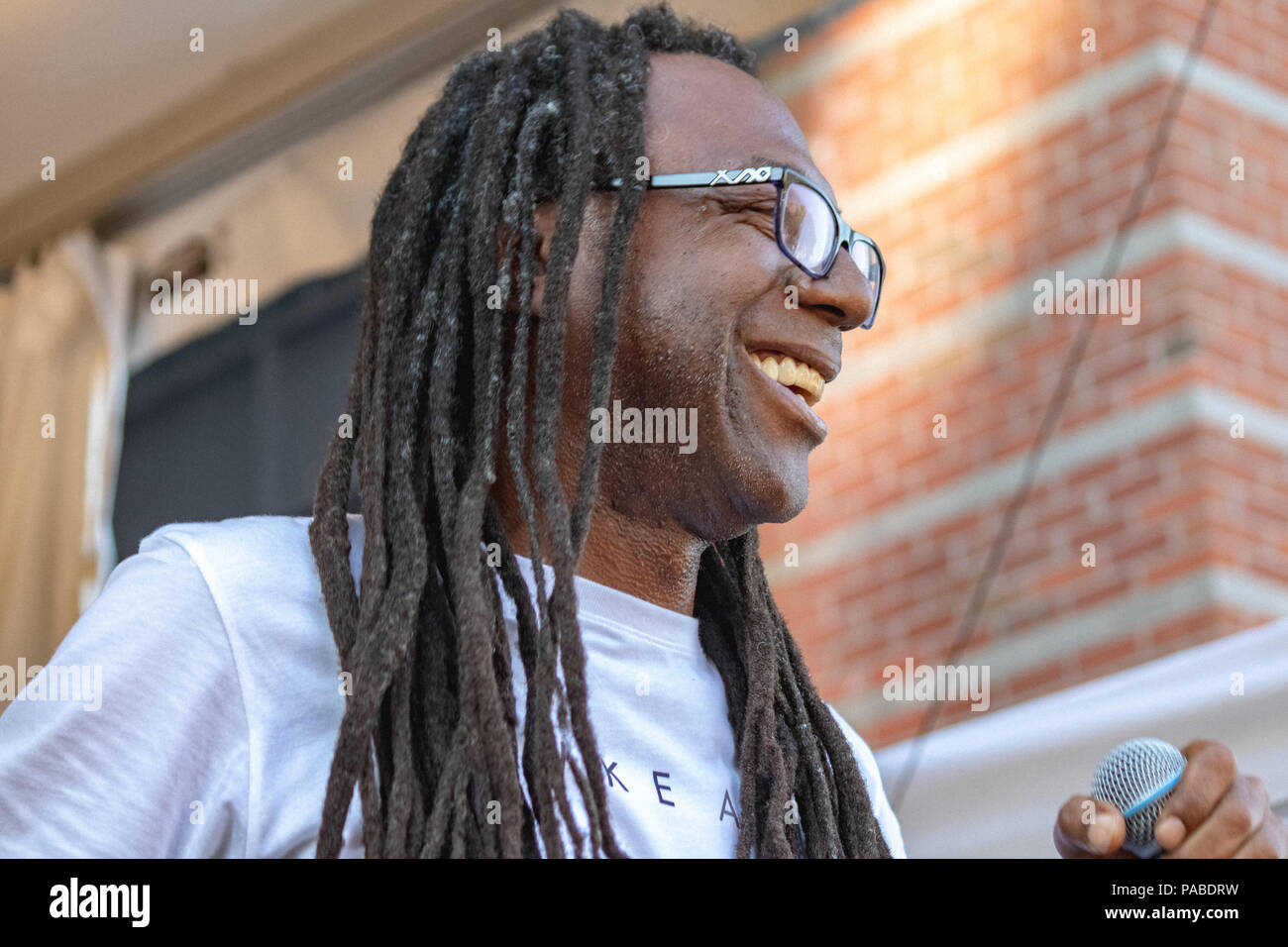 BUSY BEE HOSTING EPMD CONCERTO PRESSO NJ PAC Luglio 19,2018 Foto Stock