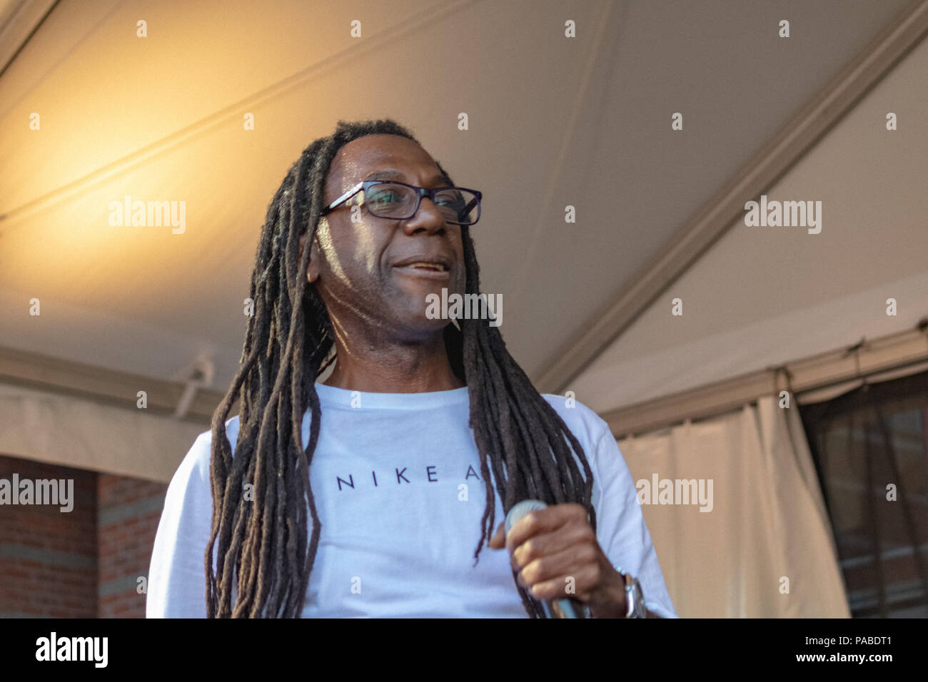 BUSY BEE HOSTING EPMD CONCERTO PRESSO NJ PAC Luglio 19,2018 Foto Stock