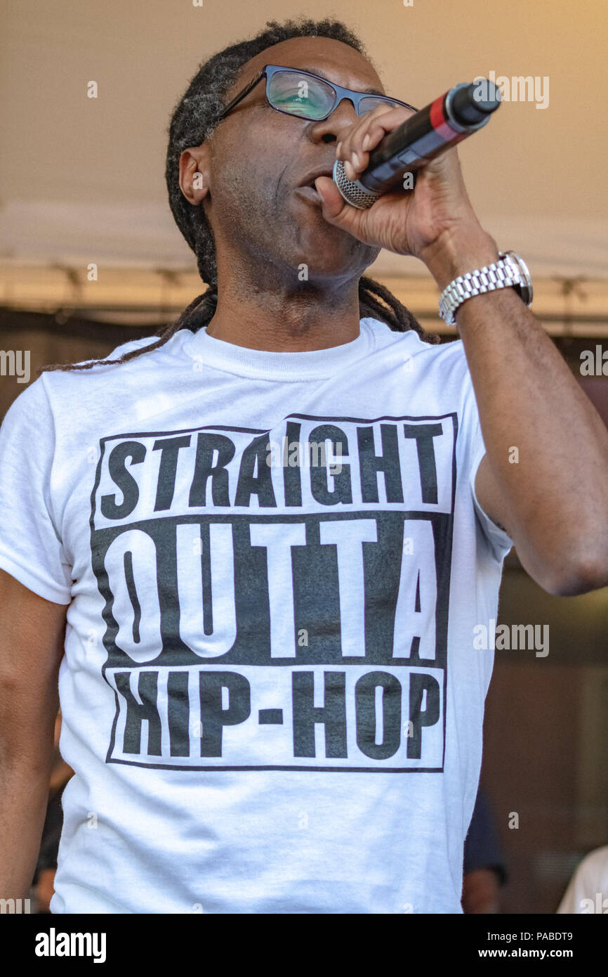 BUSY BEE HOSTING EPMD CONCERTO PRESSO NJ PAC Luglio 19,2018 Foto Stock