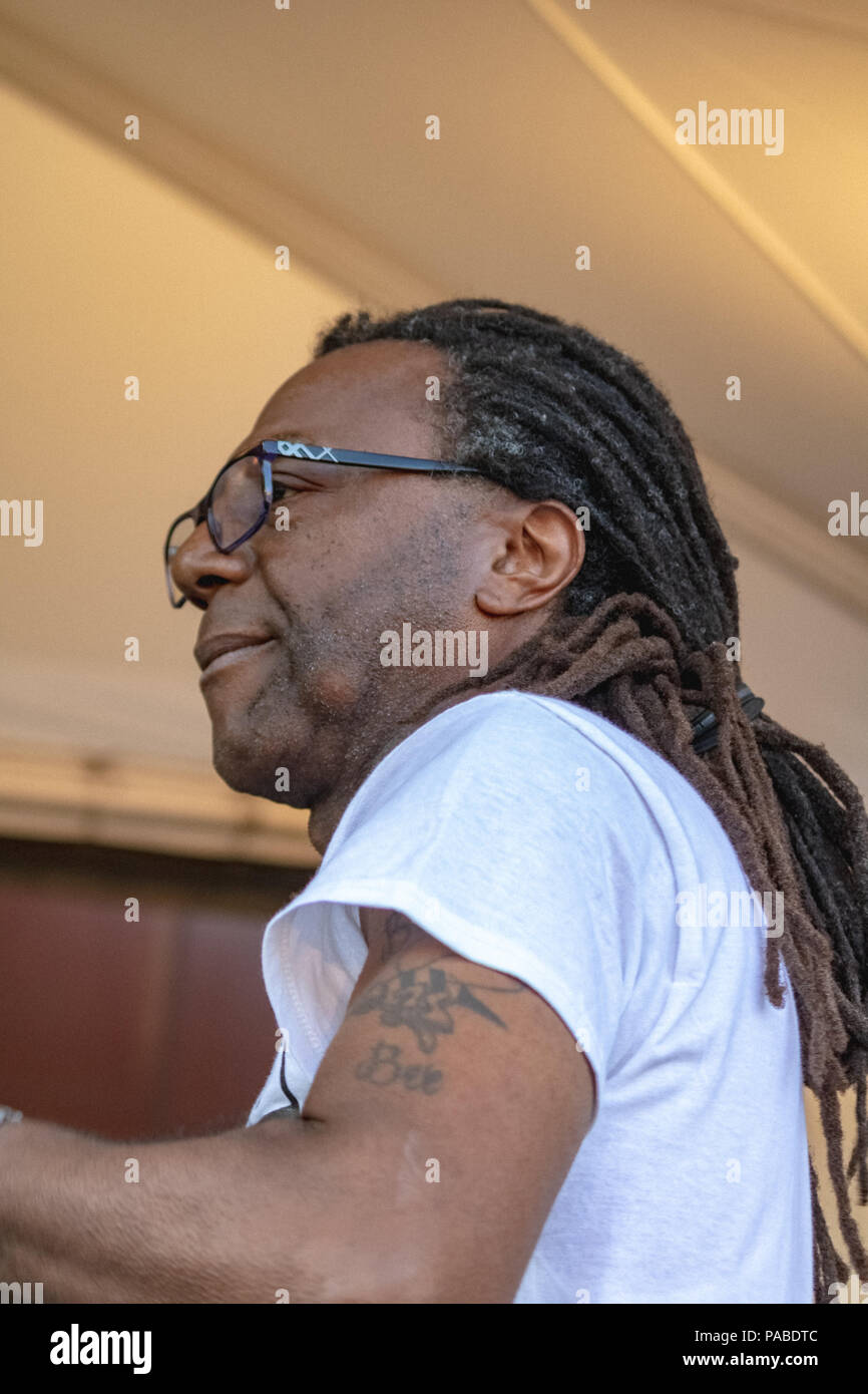 BUSY BEE HOSTING EPMD CONCERTO PRESSO NJ PAC Luglio 19,2018 Foto Stock