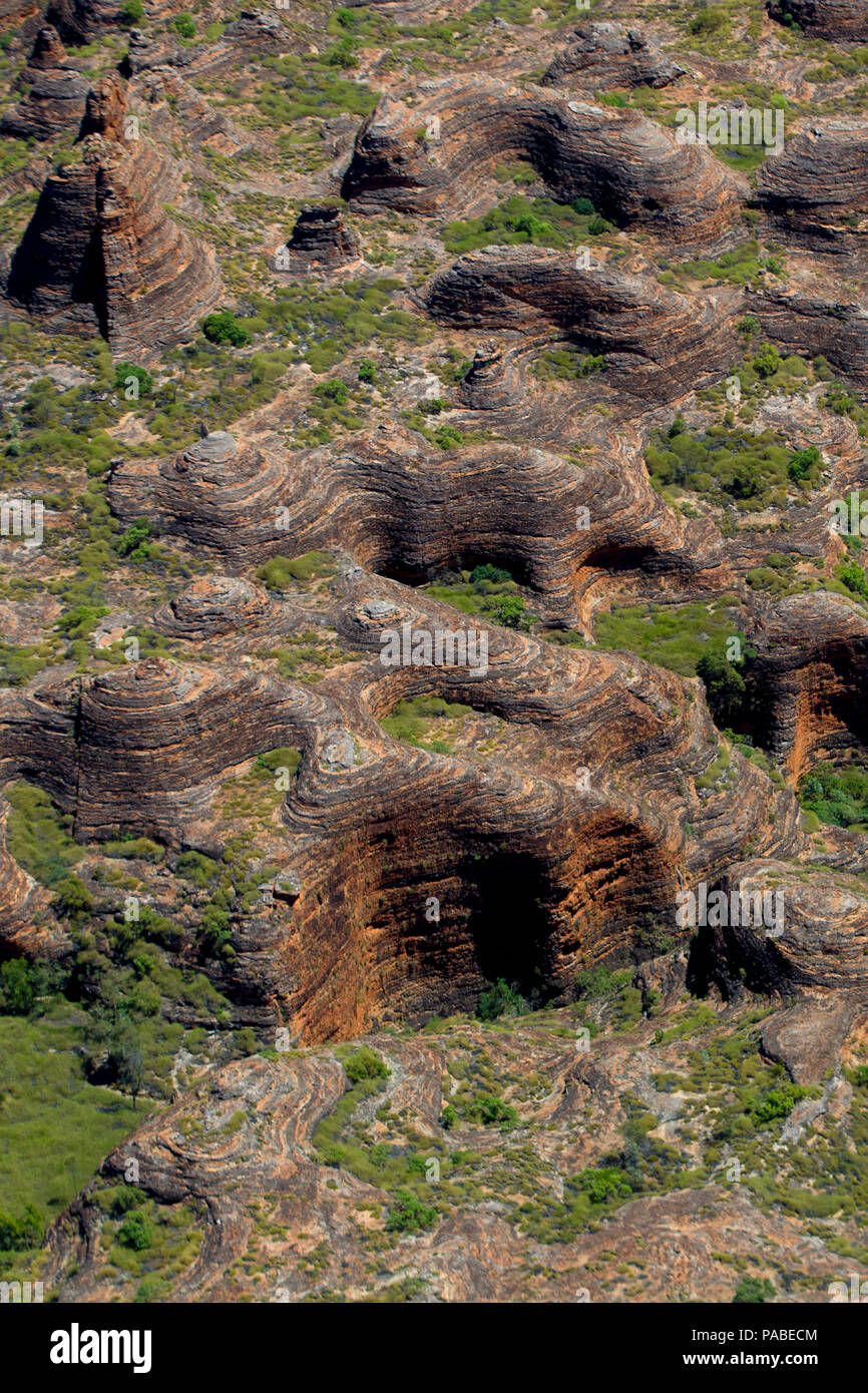 La catena dei Bungle Bungles, Il Kimberley, Australia occidentale Foto Stock