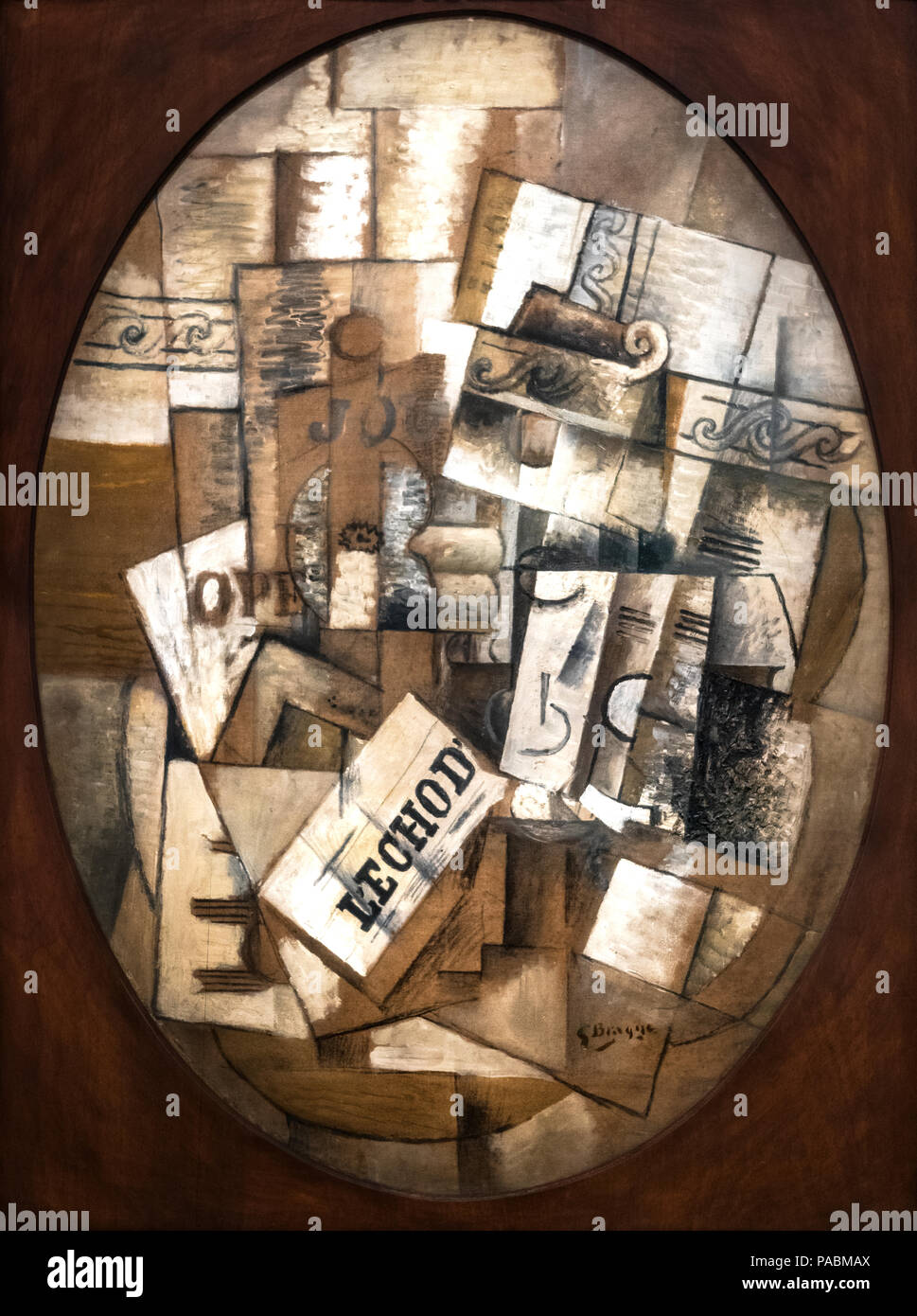 GEORGES BRAQUE BERGGRUEN MUSEUM DI BERLINO GERMANIA Foto Stock