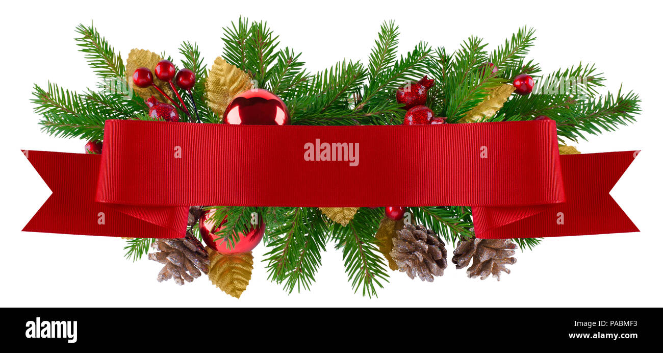 Decorazioni Menu Natale.Decorazione Di Natale Elemento In Rosso E Oro Tema Per Menu Invito Poster Foto Stock Alamy