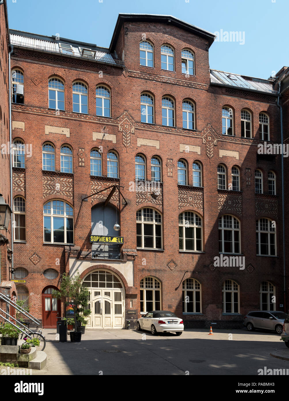 HANDWERKERVEREIN HAUS (1905) 18 SOPHIENSTRASSE BERLINO GERMANIA Foto Stock