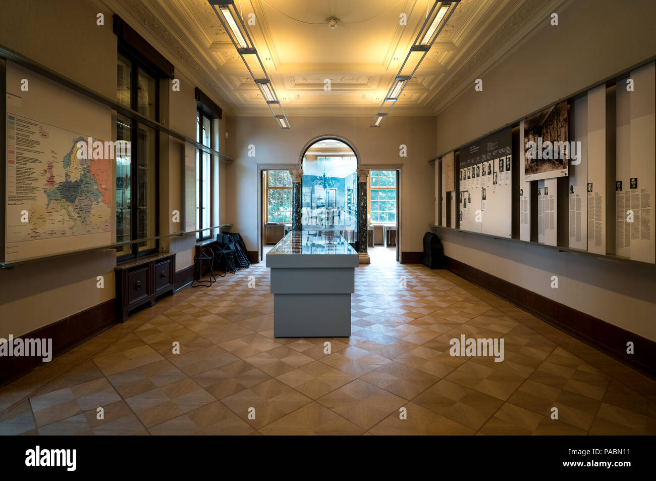 WANNSEE CONERENCE MUSEUM (1-20 -1942) VILLA MARLIER (1915) 56-58 AM GROSSEN WANNSEE BERLINO GERMANIA Foto Stock