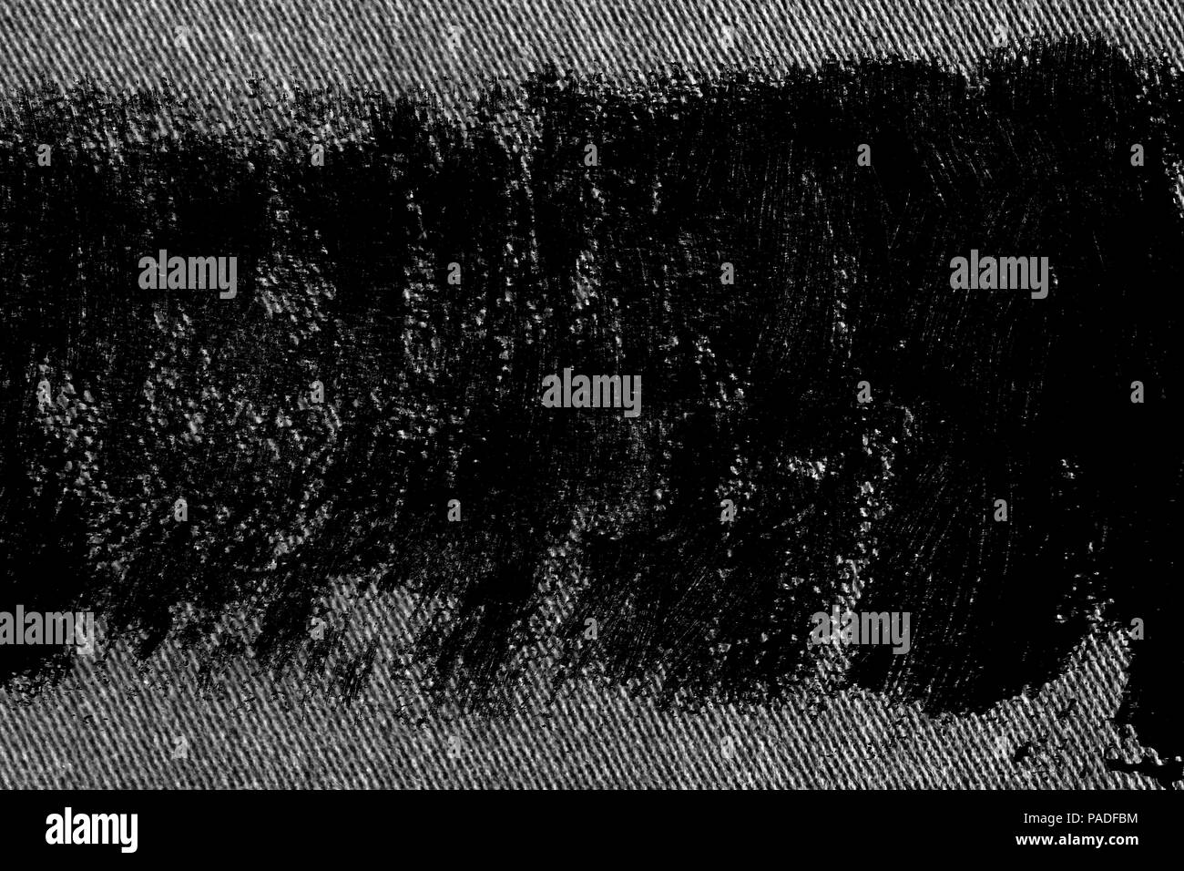 Sporco grunge closeup dettagliata dello sbozzato grungy denim. Vintage grigio scuro jeans, buona per lo sfondo Foto Stock