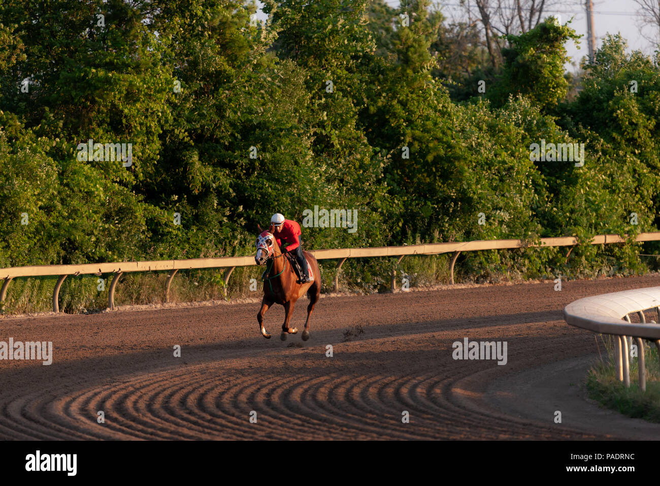 Fort Erie Race Track mattina presto Foto Stock