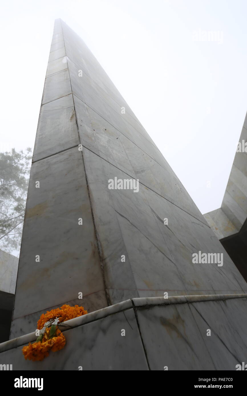 Il comunista Memorial a Khao Kho in Thailandia commemora coloro che hanno sacrificato la loro vita mentre combattendo contro l'insurrezione di diversi decenni fa. Foto Stock