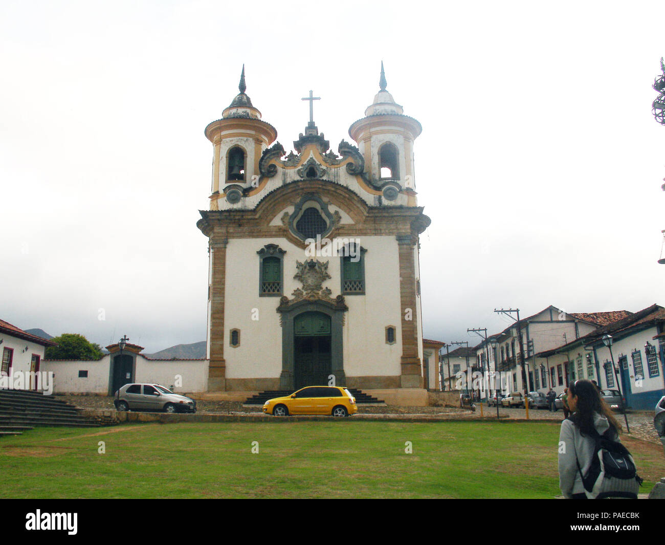 Nossa Senhora do Carmo Chiesa, mariana, Minas Gerais, Brasile Foto Stock