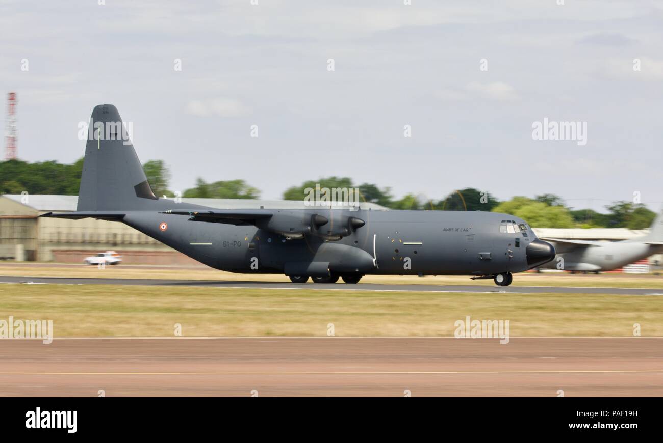 Francese Air Force C-130J Hercules Foto Stock