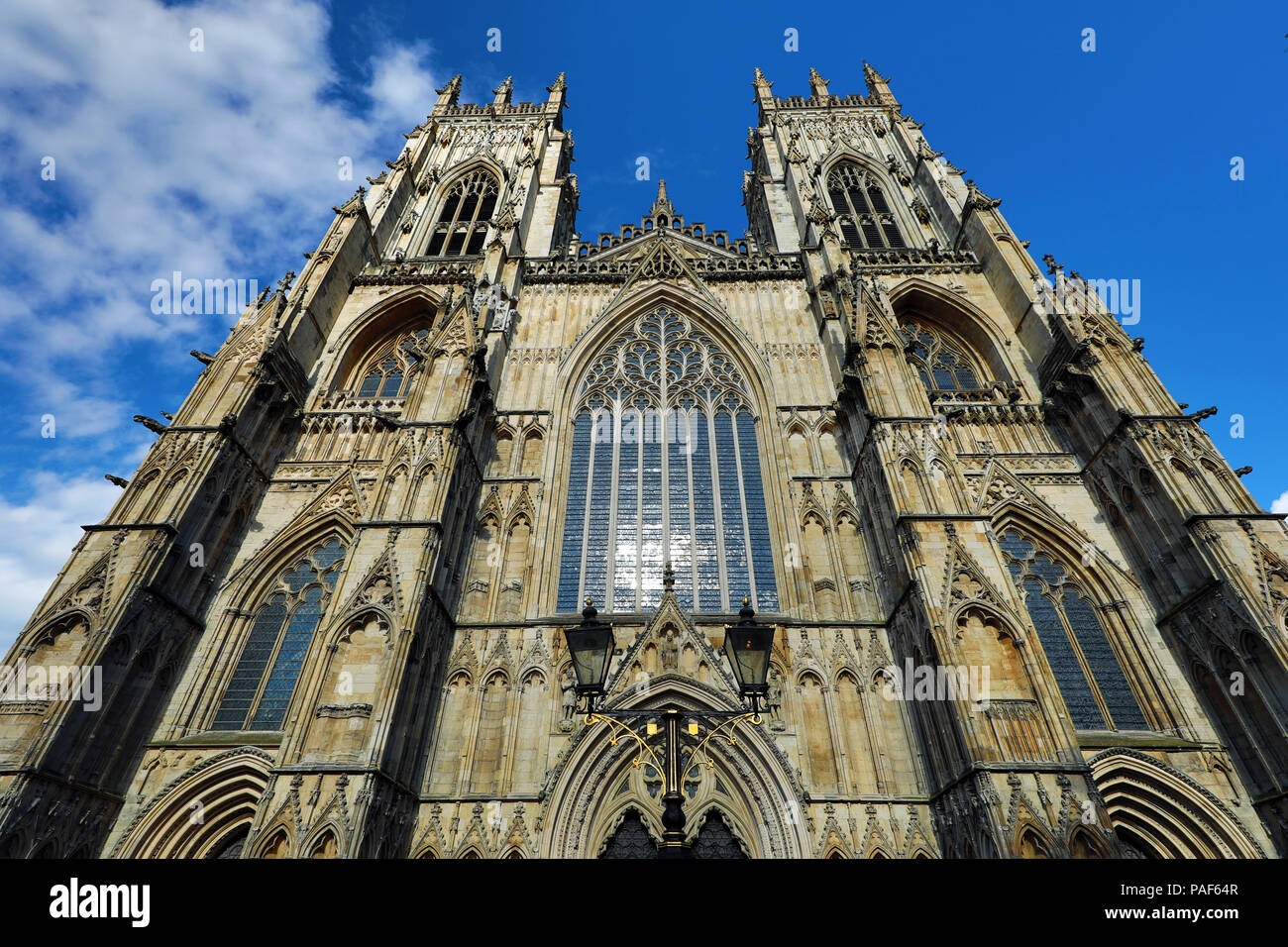 York Minster nella cattedrale di York, nello Yorkshire, Inghilterra Foto Stock