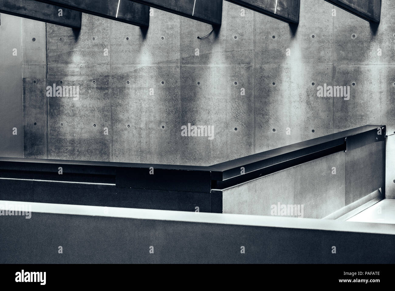 Il MAXXI Museo di Roma interno Foto Stock