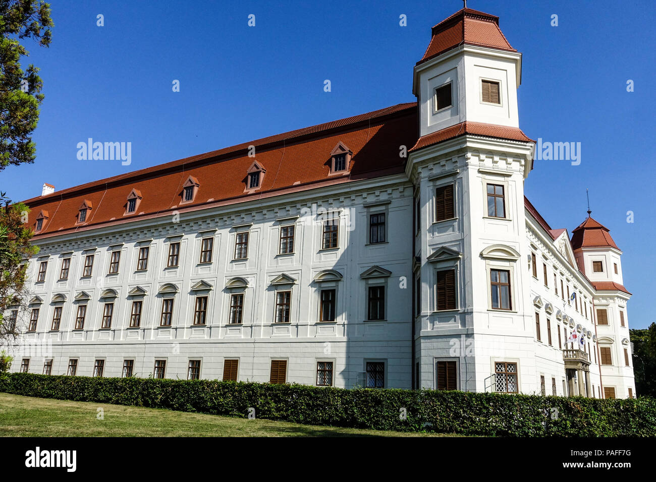 Il castello di Holesov, Moravia Repubblica Ceca Foto Stock