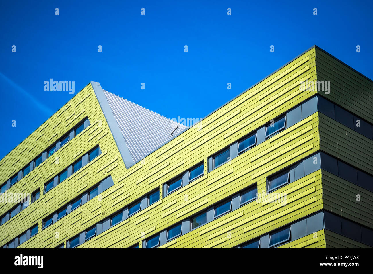 Nuovo studente Alloggio alta blocchi in Newcastle upon Tyne Foto Stock