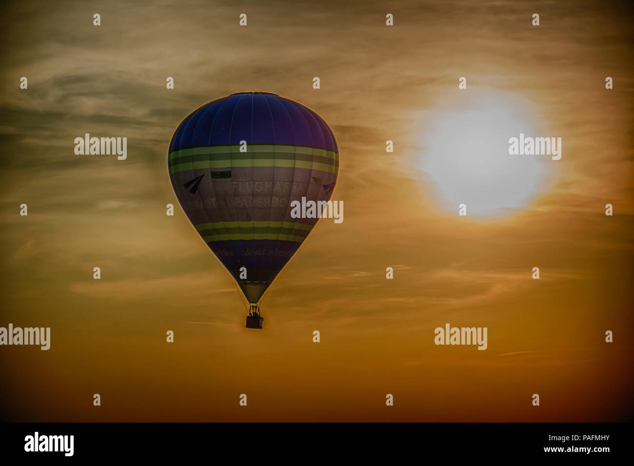 Il campionato polacco Baloons gara Foto Stock